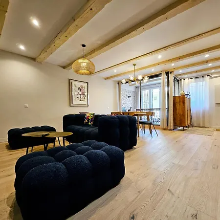 Lägenhet Le Dotec Mediterraneen - Triplex Dans Le Vieil Antibes